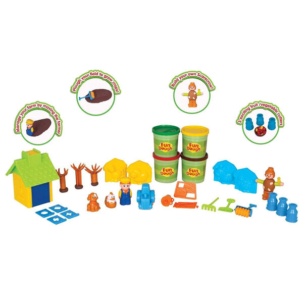 FunDough Clay Farm Set