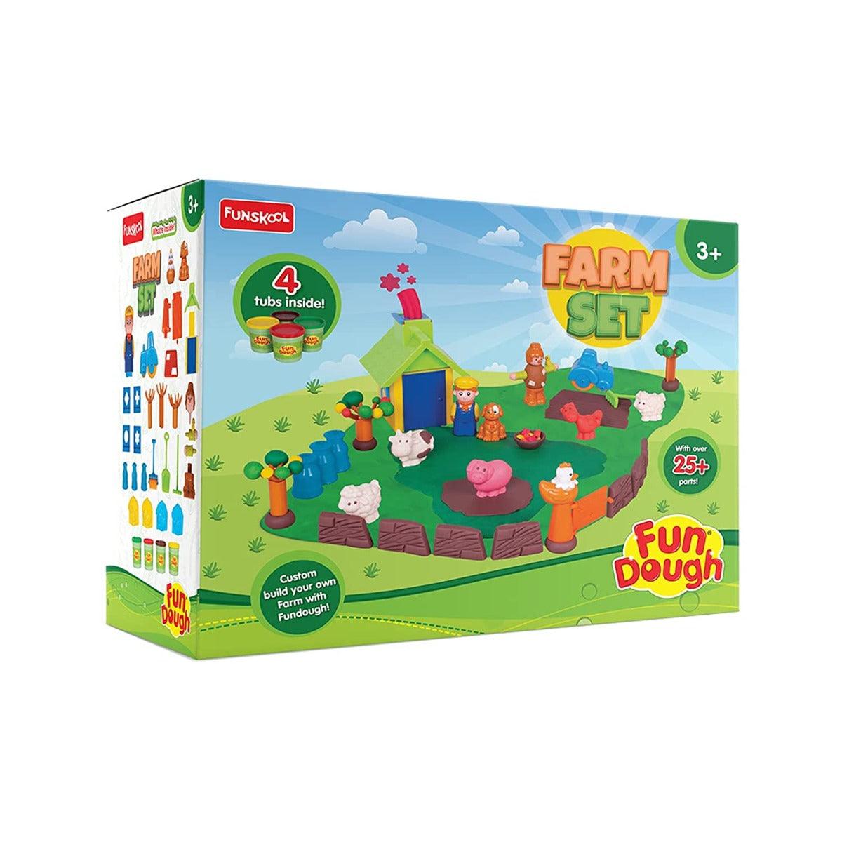 FunDough Clay Farm Set