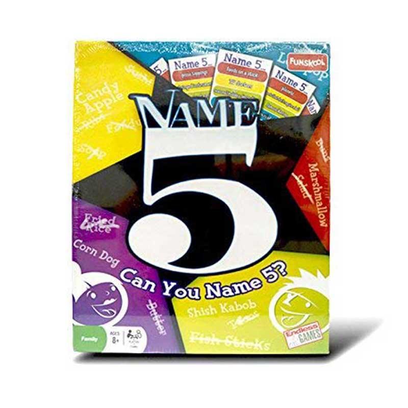 Funskool Name 5 Trivia Game One Size Multicolour