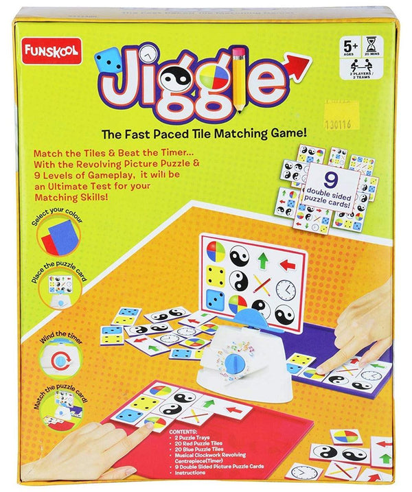 Funskool Jiggle The Fast Paced Tile Matching Game
