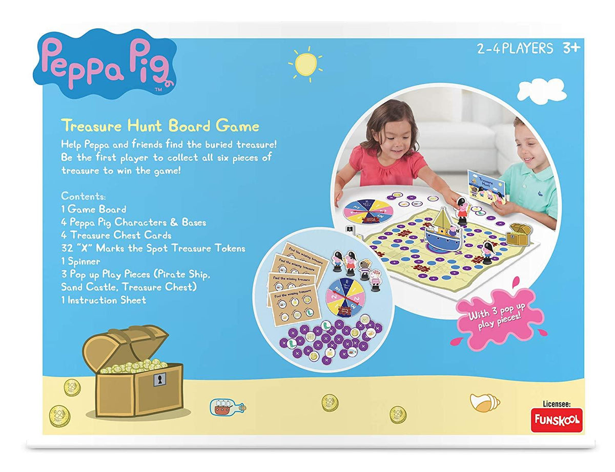 Funskool Peppa Pig Treasure Hunt Game One Size Multicolour