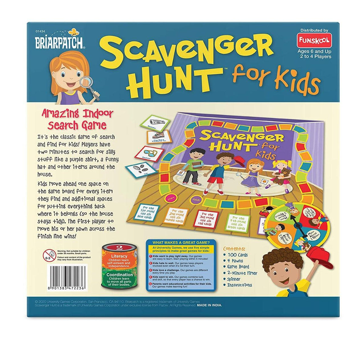 Funskool Scavenger Hunt Board Game One Size Multicolour