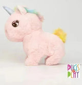 FuzzBuzz Pugs at Play Dazzle the Walking Unicorn One Size Pink