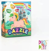 FuzzBuzz Pugs at Play Dazzle the Walking Unicorn One Size Pink