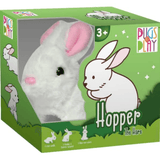 FuzzBuzz Hopper the Hare Interactive Rabbit Toy One Size Multicolour