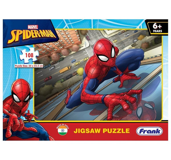 Frank Marvel's Spider-Man, 108 Pieces Puzzle, 6Y+