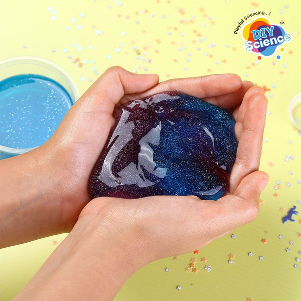 Diy Science Galaxy Glitter Slime Kit