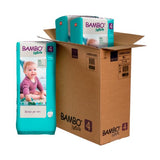 Bambo Nature Skin Friendly Tape Diapers - Large (7-14 kgs) - Pack of 3 (Monthly Pack)