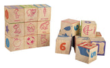 Giggles Info Cubes Learning Blocks 26-Piece 3Y+ – Multicolor