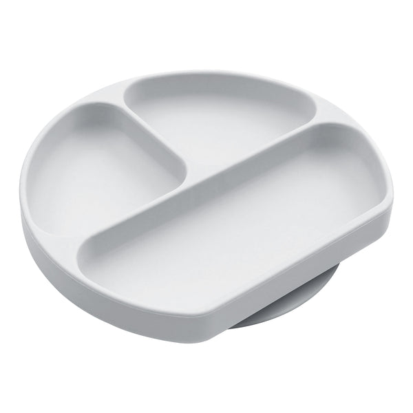 Hopop Silicone Suction Plate - Grey