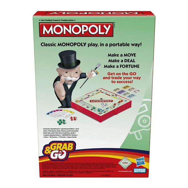 Hasbro Gaming Monopoly Grab & Go
