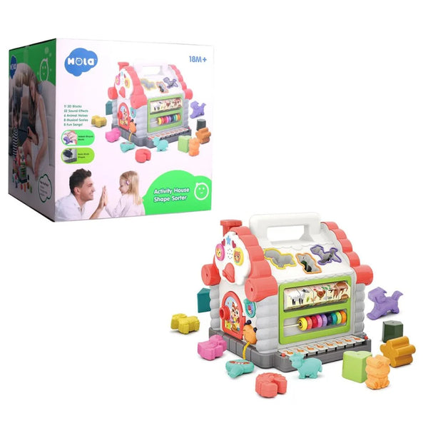 Hola Activity House Shape Sorter
