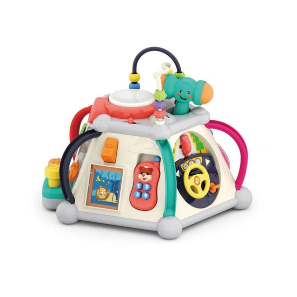 Hola 15-in-1 Discover Activity Cube: Interactive Toy for Toddlers