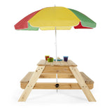 Plum Play Children'S Picnic Table With Parasol