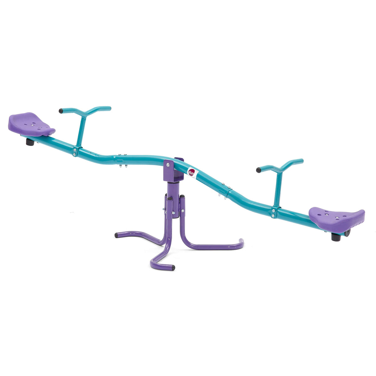 Plum Metal Rotating See Saw
