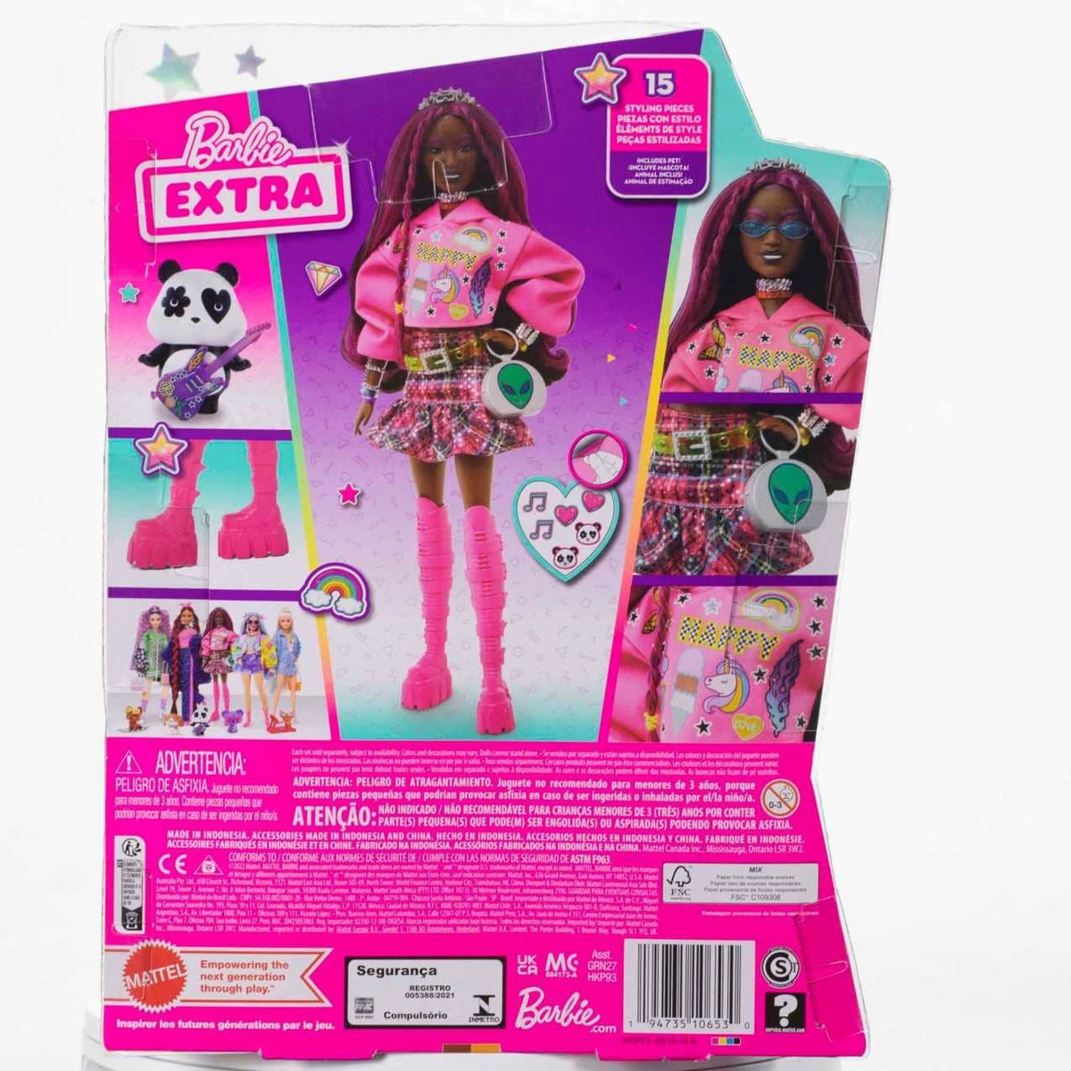 Barbie Pet Panda Doll