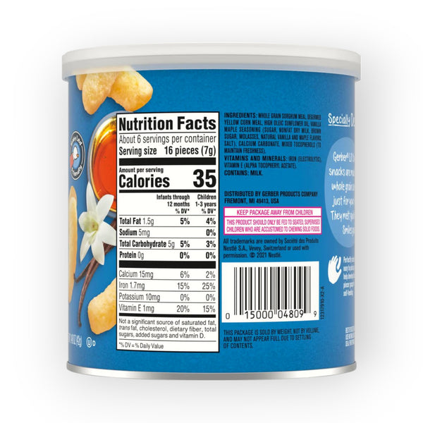 Gerber Lil' Crunchies - Vanilla Maple
