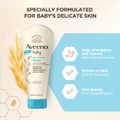 Aveeno Baby Daily Moisture Lotion - 227G