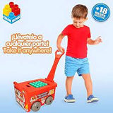 Sunta Fire Engine Trolley Building Blocks 30 Pieces 18M+