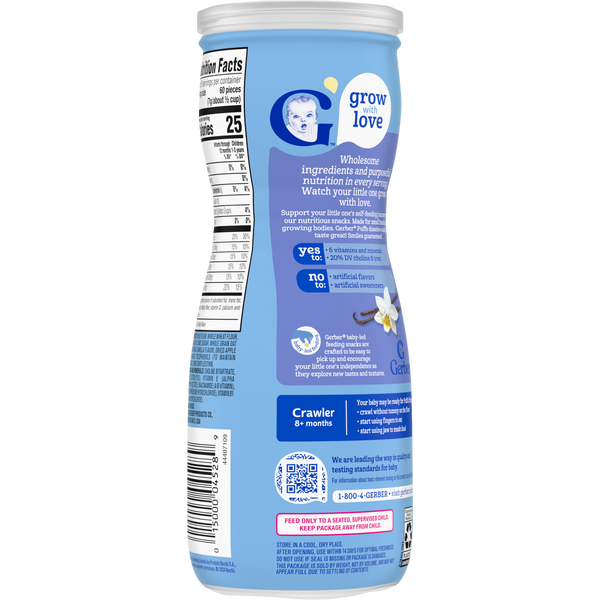 Gerber Vanilla puffs