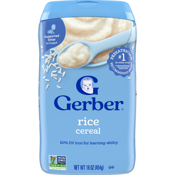 Gerber Wholegrain Cereal For Babies - Rice
