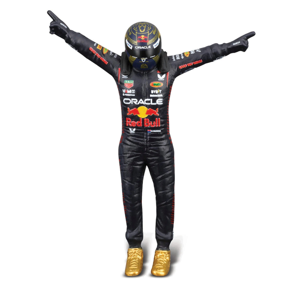 Bburago 1:24 Red Bull RB19 #1 Max Verstappen F1 2023 Diecast Model with Driver
