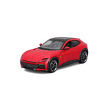 Bburago 1:24 Ferrari Purosangue Diecast Model Car with Display Case – Red