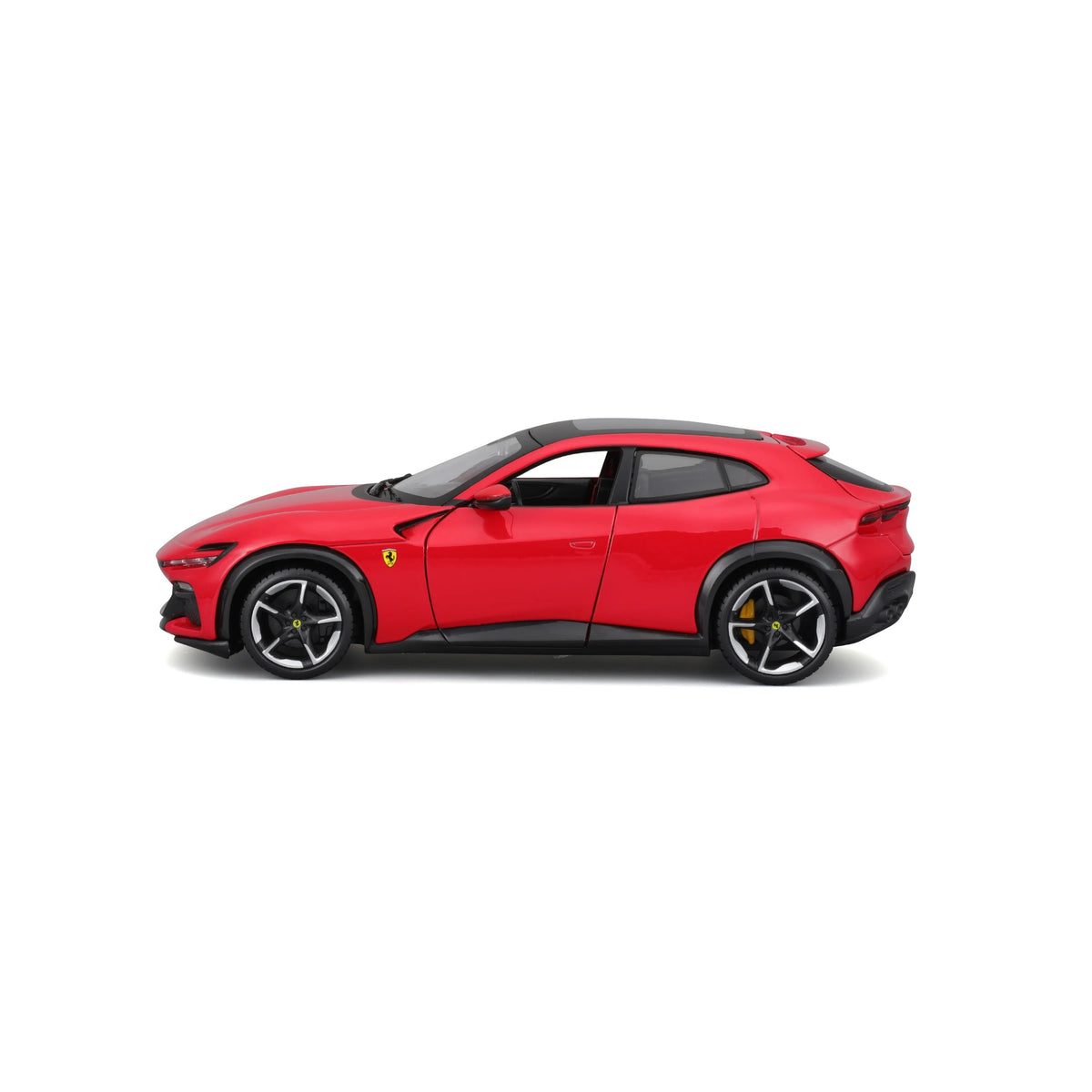 Bburago 1:24 Ferrari Purosangue Diecast Model Car with Display Case – Red