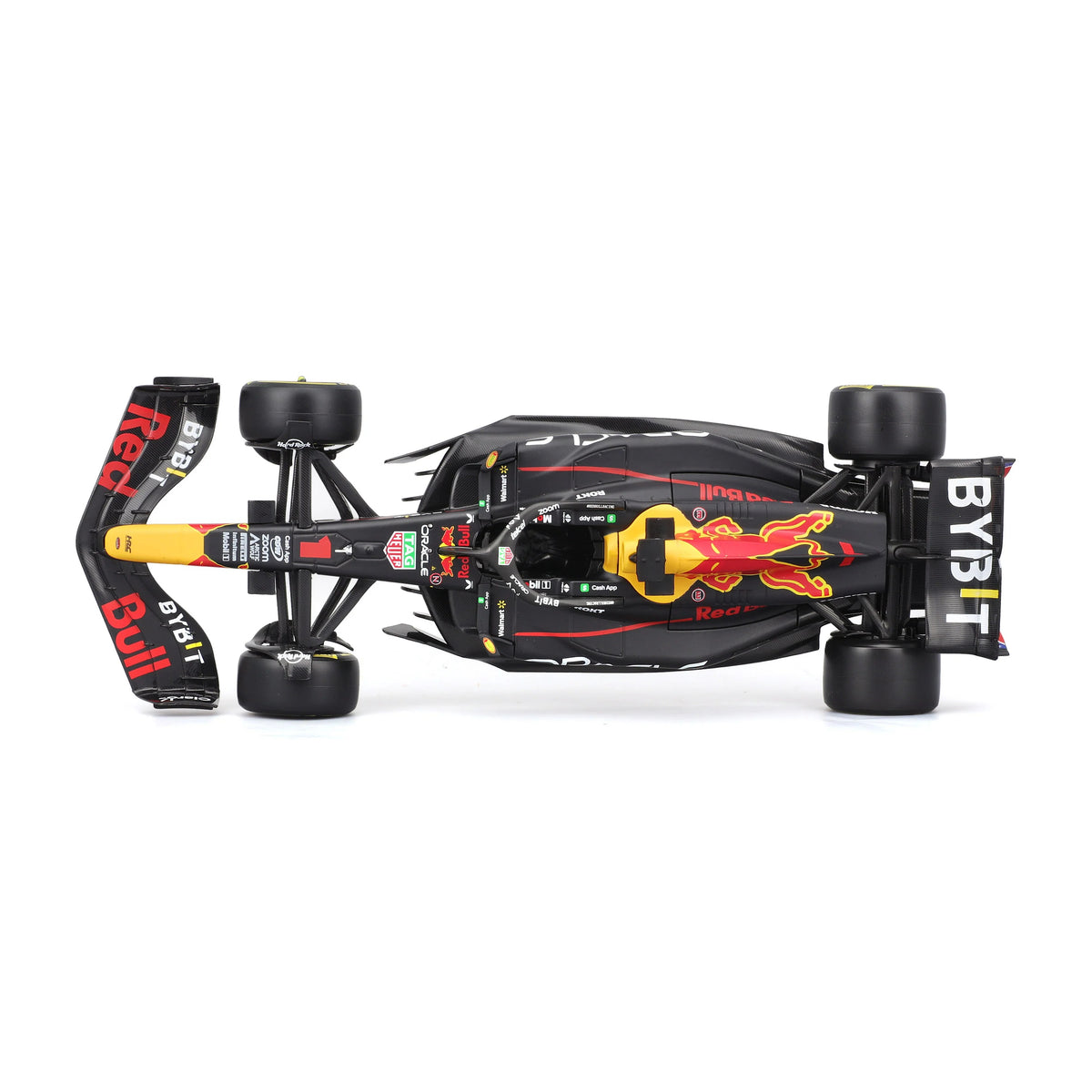 Bburago 1:24 Red Bull RB19 #1 Max Verstappen F1 2023 Diecast Model with Driver