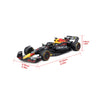 Bburago 1:24 Red Bull RB19 #1 Max Verstappen F1 2023 Diecast Model with Driver
