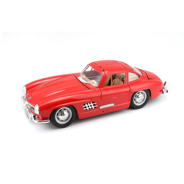 Bburago 1:24 1954 Mercedes-Benz 300 SL Red Licensed Diecast Scale Model Car