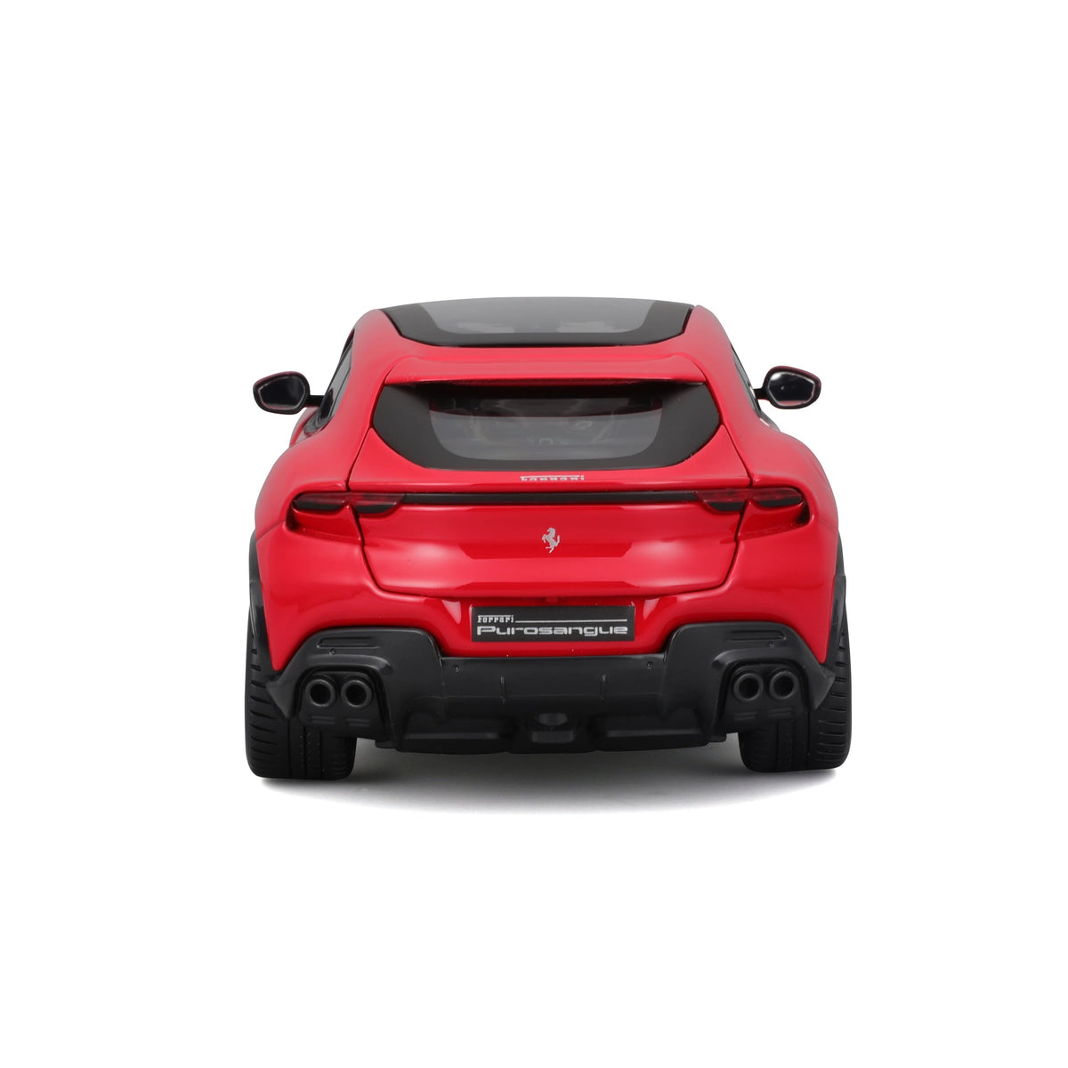 Bburago 1:24 Ferrari Purosangue Diecast Model Car with Display Case – Red