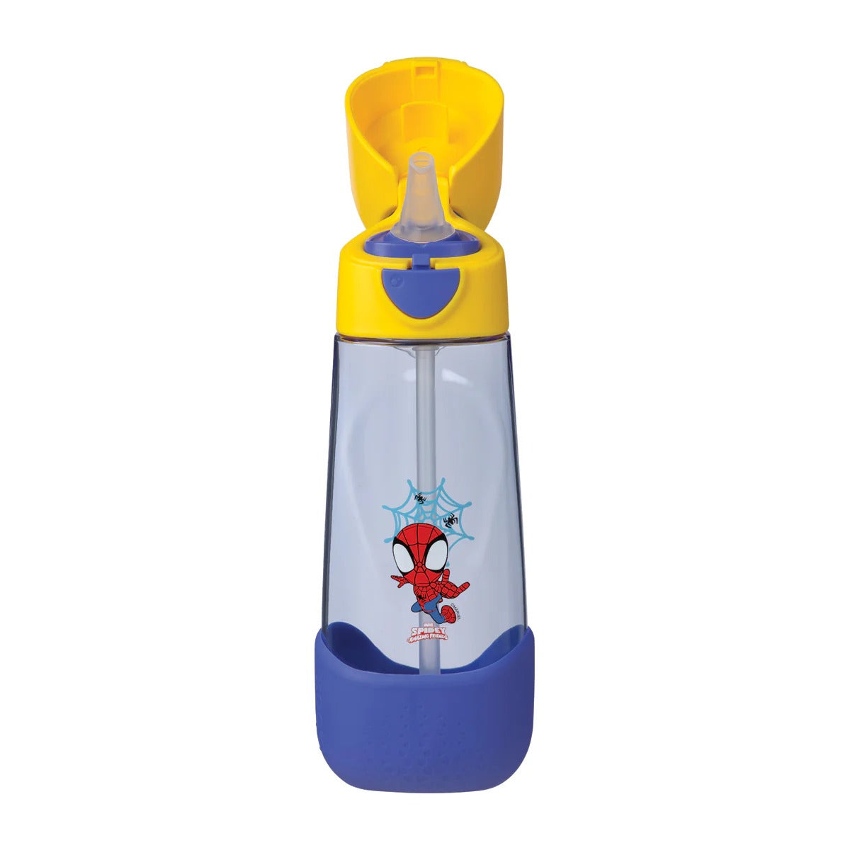 b.box Marvel Spidey Tritan Straw Drink Bottle 600 ml – 3 Years+