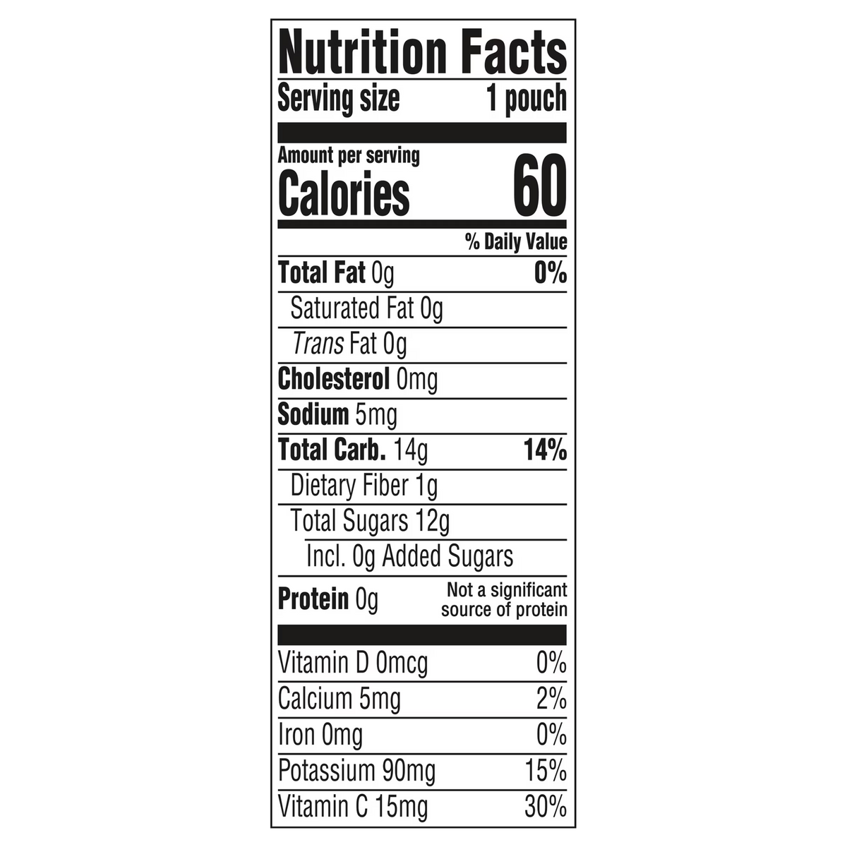 Gerber Apple Mango Strawberry Fruit Puree Baby Food Pouch – Stage 2, 3.5 oz (99g)
