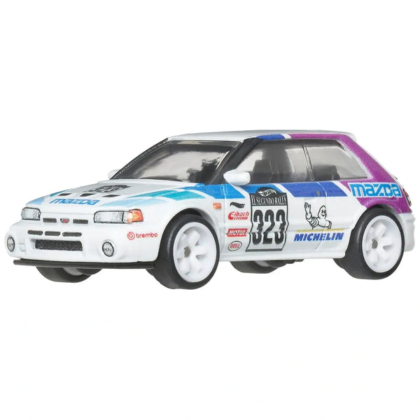 Hot Wheels Imported Premium Modern Classic Car Culture 1:64 Scale Die Cast Car - Mazda 323 GTR