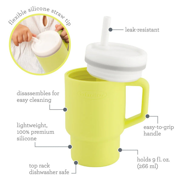Infantino My 1st Tumbler Silicone 9oz - Citrus 260ML