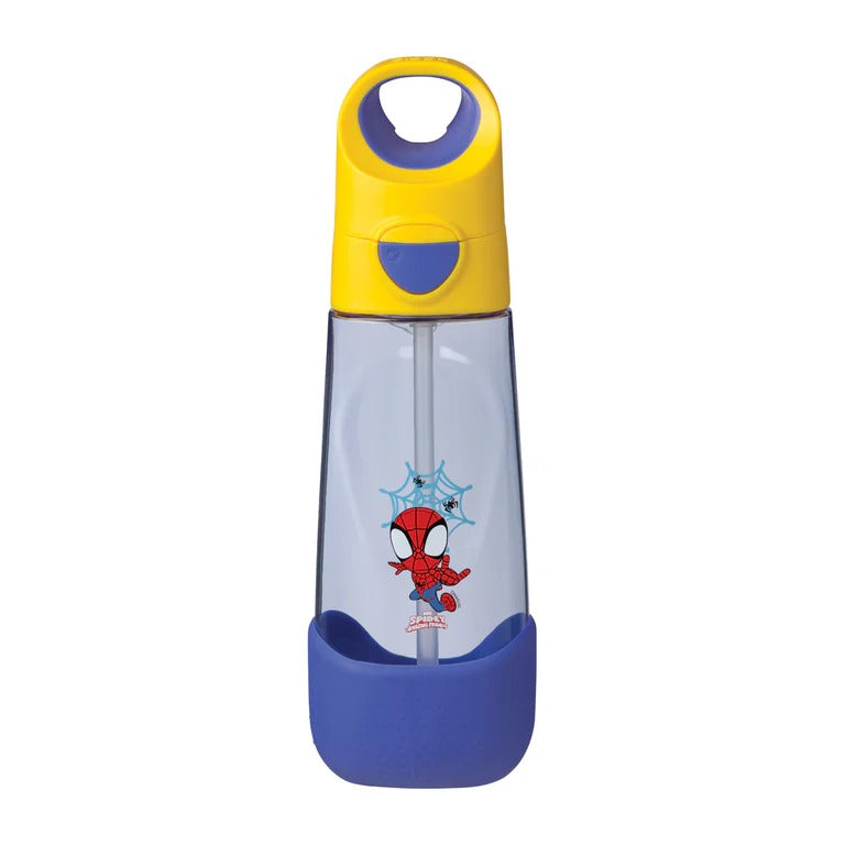 b.box Marvel Spidey Tritan Straw Drink Bottle 600 ml – 3 Years+