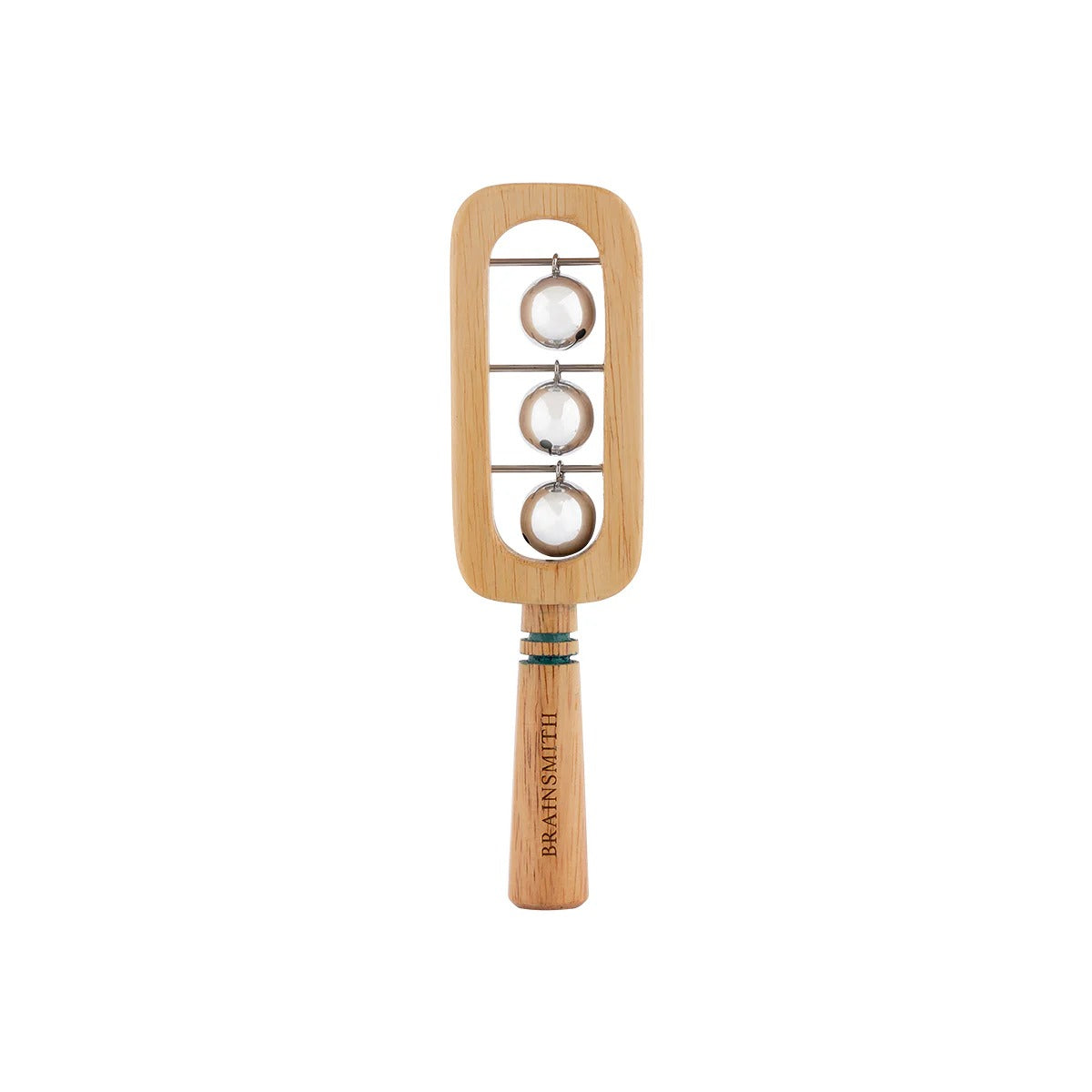 Brainsmith Hand Bell 4.6 × 1.4 × 17.5 cm Natural Wood