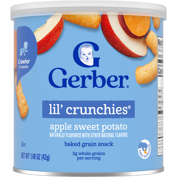 Gerber Lil’ Crunchies® Apple Sweet Potato