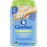 Gerber Organic Oatmeal Infant Cereal – 6+ Months, Baby Cereal