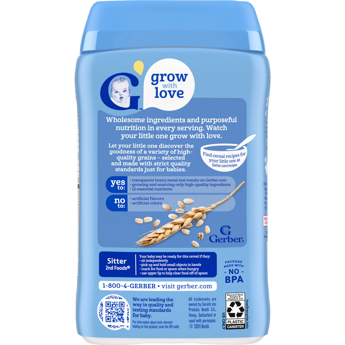 Gerber Multigrain Cereal for Babies – Infant Cereal 227g