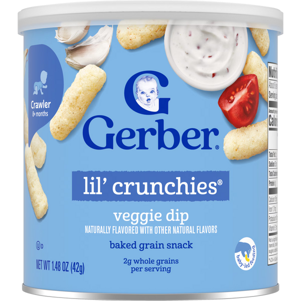Gerber Lil’ Crunchies® Veggie Dip