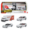 Hot Wheels Premium Real Riders Sakura Sprinter – 1999 Honda Civic Type R & 2003 Honda NSX-R Toy Set