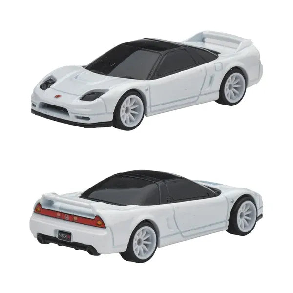 Hot Wheels Premium Real Riders Sakura Sprinter – 1999 Honda Civic Type R & 2003 Honda NSX-R Toy Set