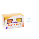Brainsmith Wooden Egg Shakers Set of 2 | Musical Toy 3M+