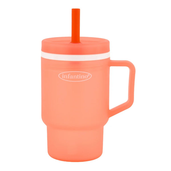 Infantino My 1st Tumbler Silicone 9oz - Pink 260ML