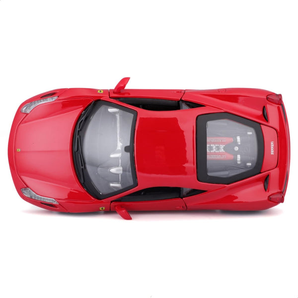 Bburago 1:24 Ferrari 488 GTB Licensed Diecast Scale Model Car