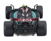 Bburago 2024 Mercedes AMG W15 F1 Car With Acrylic Box #44 Lewis Hamilton 1/24