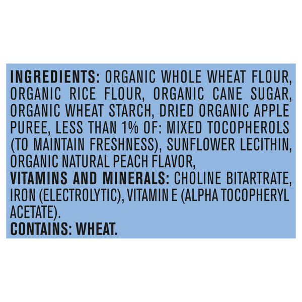 Gerber Organic Puffs For Babies - Peach