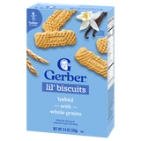 Gerber Lil’ Biscuits Naturally Flavored Baby Snack – 12+ Months